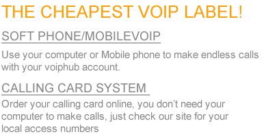 THE CHEAPEST VOIP WHITE LABEL 